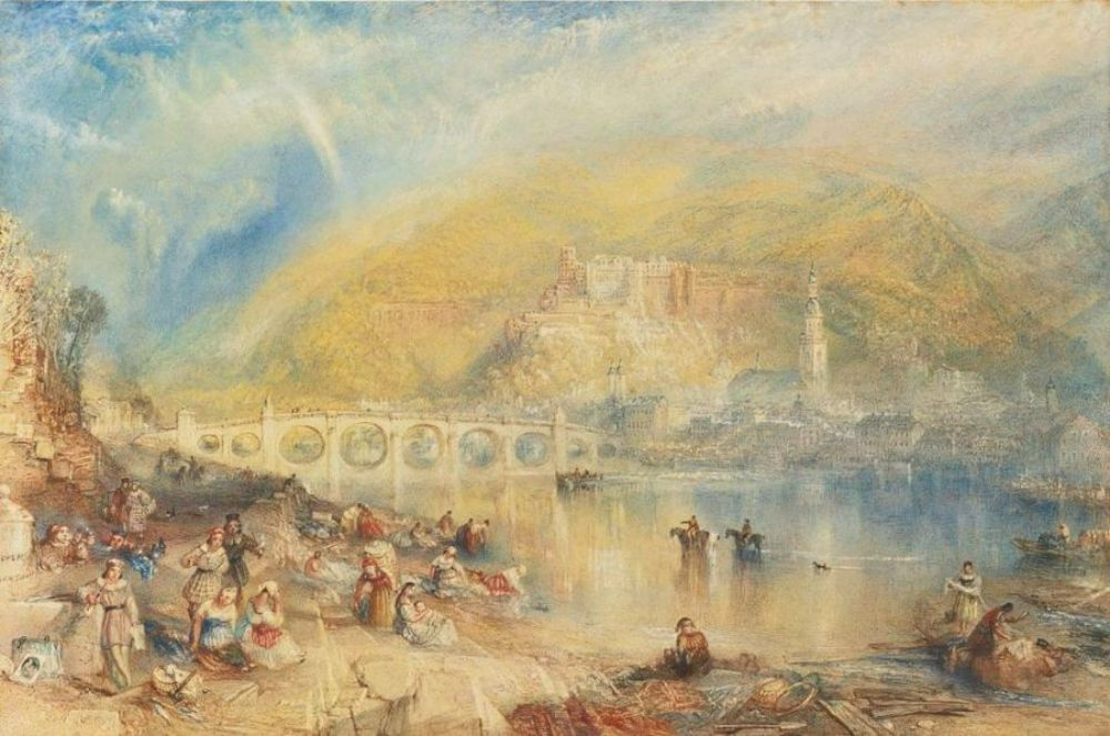 Near Blair Athol, from the Liber Studiorum, engraved by William Say, 1811 