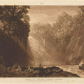 The Fall of the Clyde, engraved by Charles Turner 1773-1857, 1859-60 Painting by Joseph Mallord William Turner