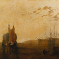 Hulks on the Tamar, c.1812 Painting by Joseph Mallord William Turner