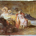 A salon 1 Painting by Joseph Mallord William Turner