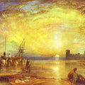 Flint Castle Painting by Joseph Mallord William Turner