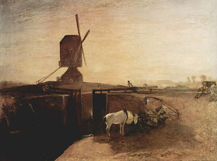 The large channel connection with Southall Mill 