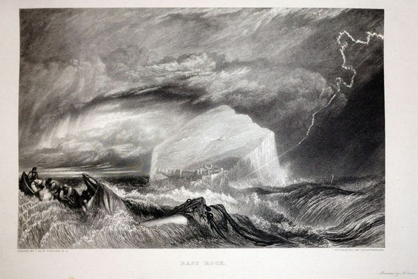 The Bass Rock (for "The Provincial Antiquitiies of Scotland") 