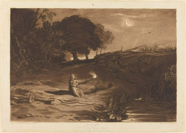 Rispah, from the Liber Studiorum, engraved by Robert Dunkarton, 1812 