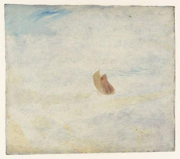 Sailing Boat in a Rough Sea 