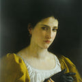 Woman and Glove 1870