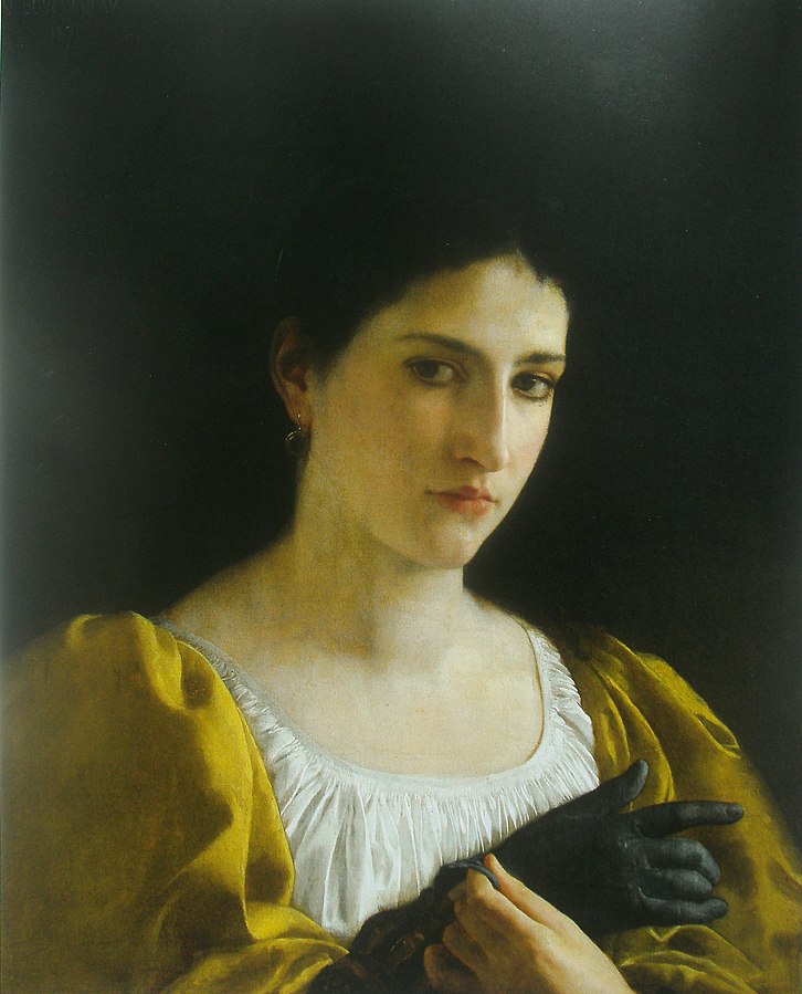 Woman and Glove 1870