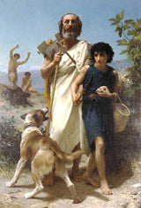 Homere et son Guide [Homer and his Guide] artwork preview