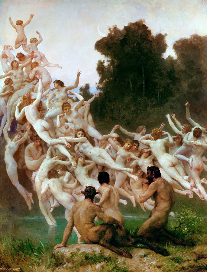The Oreads, 1902