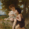 Children With the Lamb (Detail)