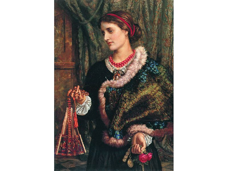 The Birthday: A Portrait Of The Artist's Wife, Edith