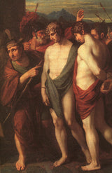 Pylades and Orestes Brought as Victims to Iphigenia (detail) 1766 artwork preview