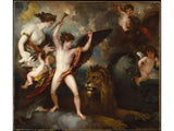 Omnia Vincit Amor aka The Power of Love in the Three Elements artwork preview