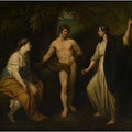 Choice of Hercules between Virtue and Pleasure