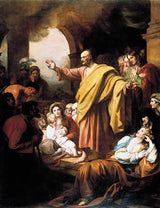 St. Peter Preaching at Pentecost artwork preview