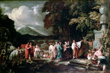 Cicero and the magistrates discovering the tomb of Archimedes artwork preview