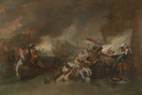 The Battle of La Hogue, Destruction of the French fleet, May 22, 1692 artwork preview