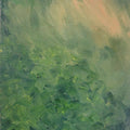 Abstract Forest Oil Painting 