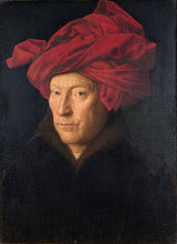Jan van Eyck Self Portrait artwork preview