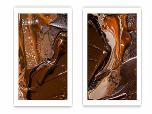 2 Panel Chocolate  Art  Painting