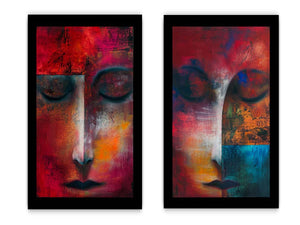 Becoming aware  Wall art Set