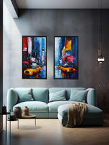 New York City Painting - 2 Peice Set artwork preview