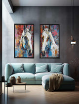 2 Piece Horse Wall Art artwork preview