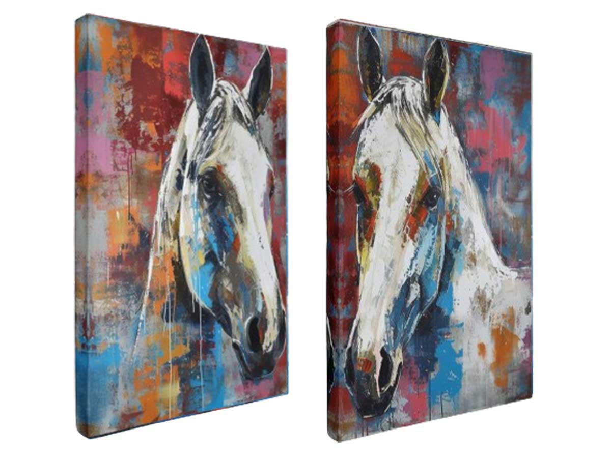 2 Piece Horse Wall Art