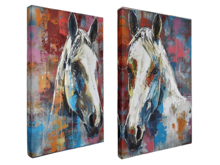 2 Piece Horse Wall Art