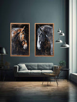 2 Panel horse Art artwork preview
