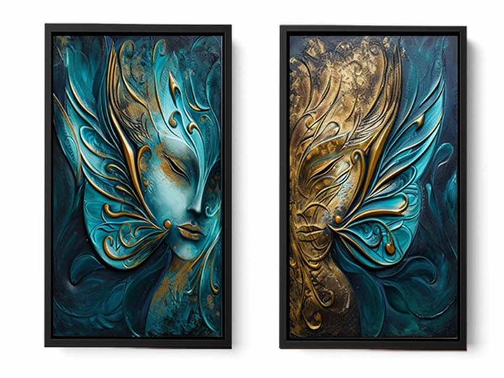2 Peice Luxury wall Art