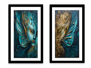 2 Peice Luxury wall Art