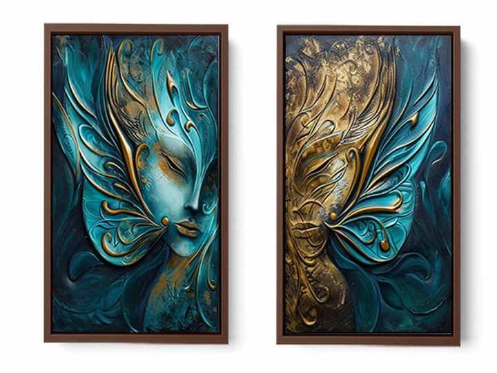 2 Peice Luxury wall Art