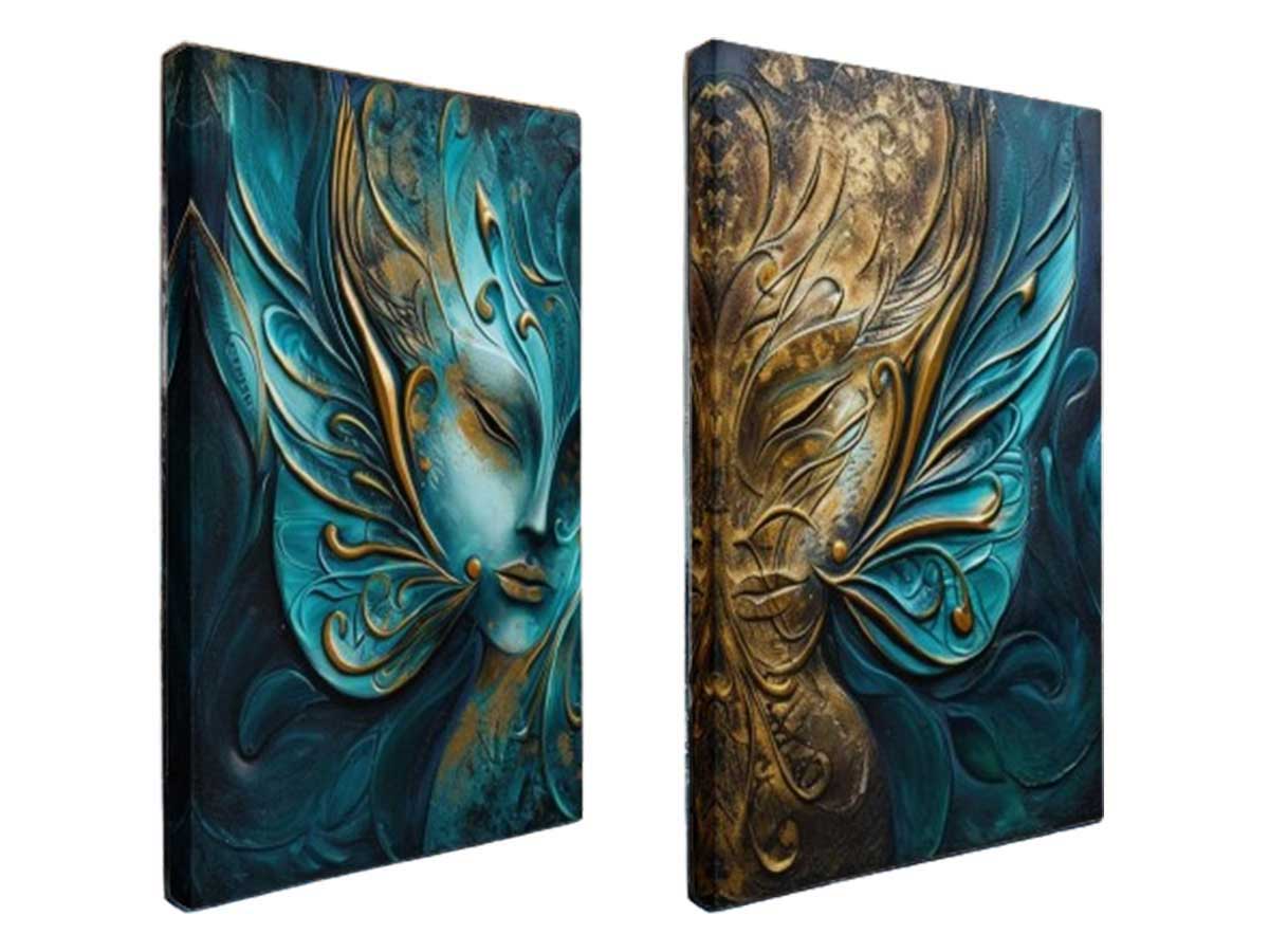 2 Peice Luxury wall Art