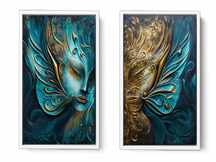 2 Peice Luxury wall Art