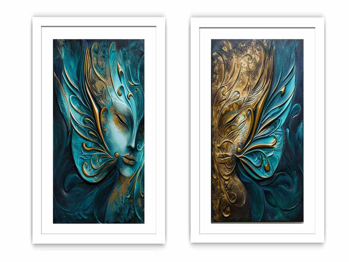 2 Peice Luxury wall Art