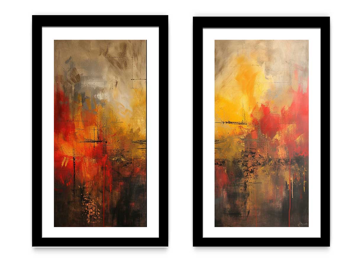 Abstract Panel  Art Set