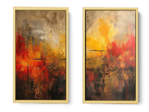 Abstract Panel  Art Set