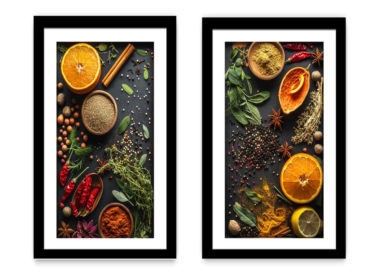 Herbs And Spices Panel Art