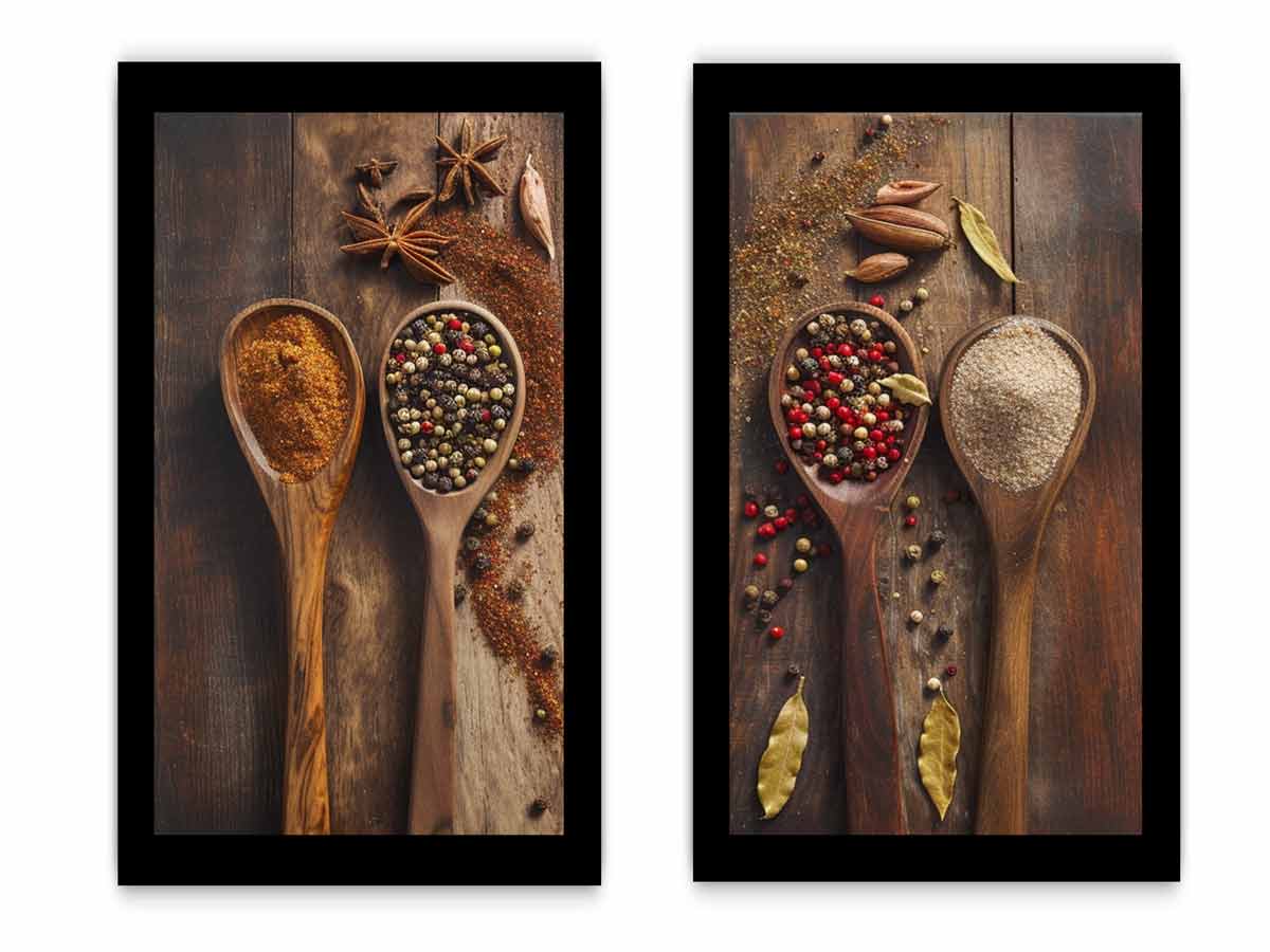 Herbs Spices Panel Art