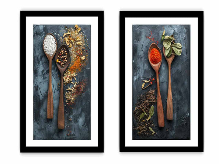 Herbs Spices Panel Art