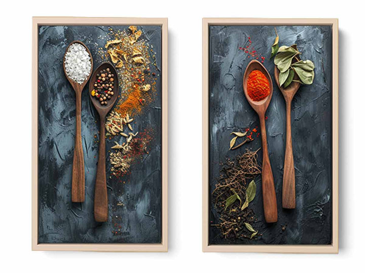 Herbs Spices Panel Art