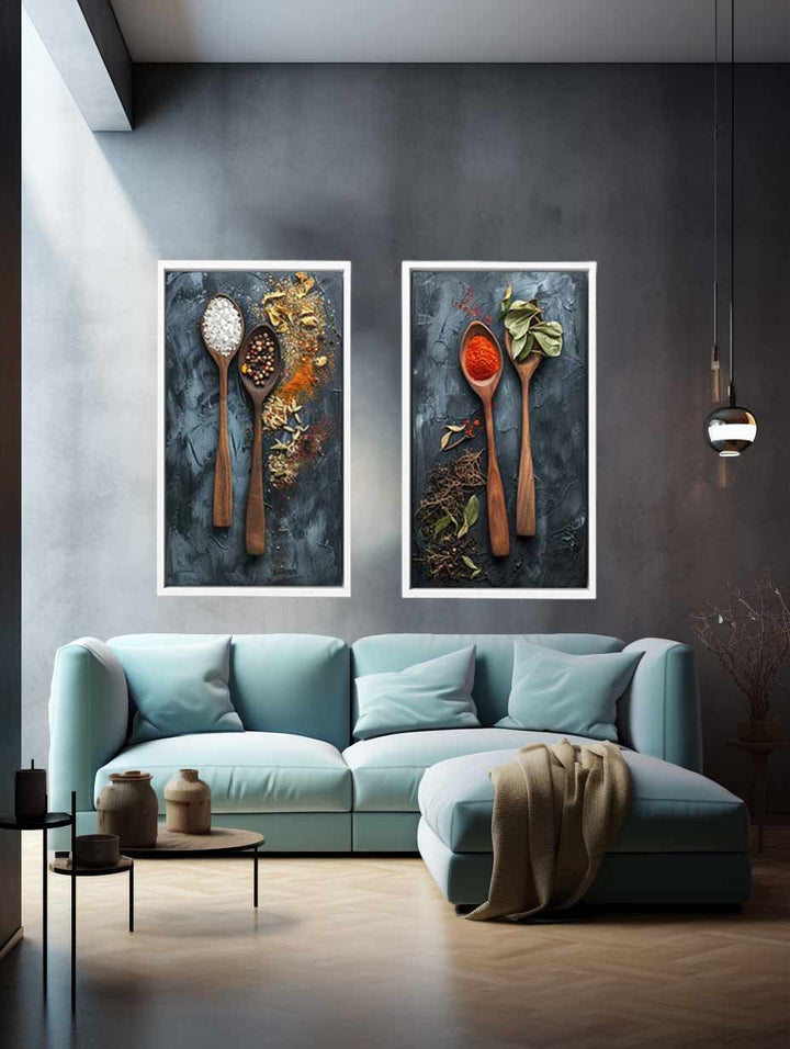 Herbs Spices Panel Art