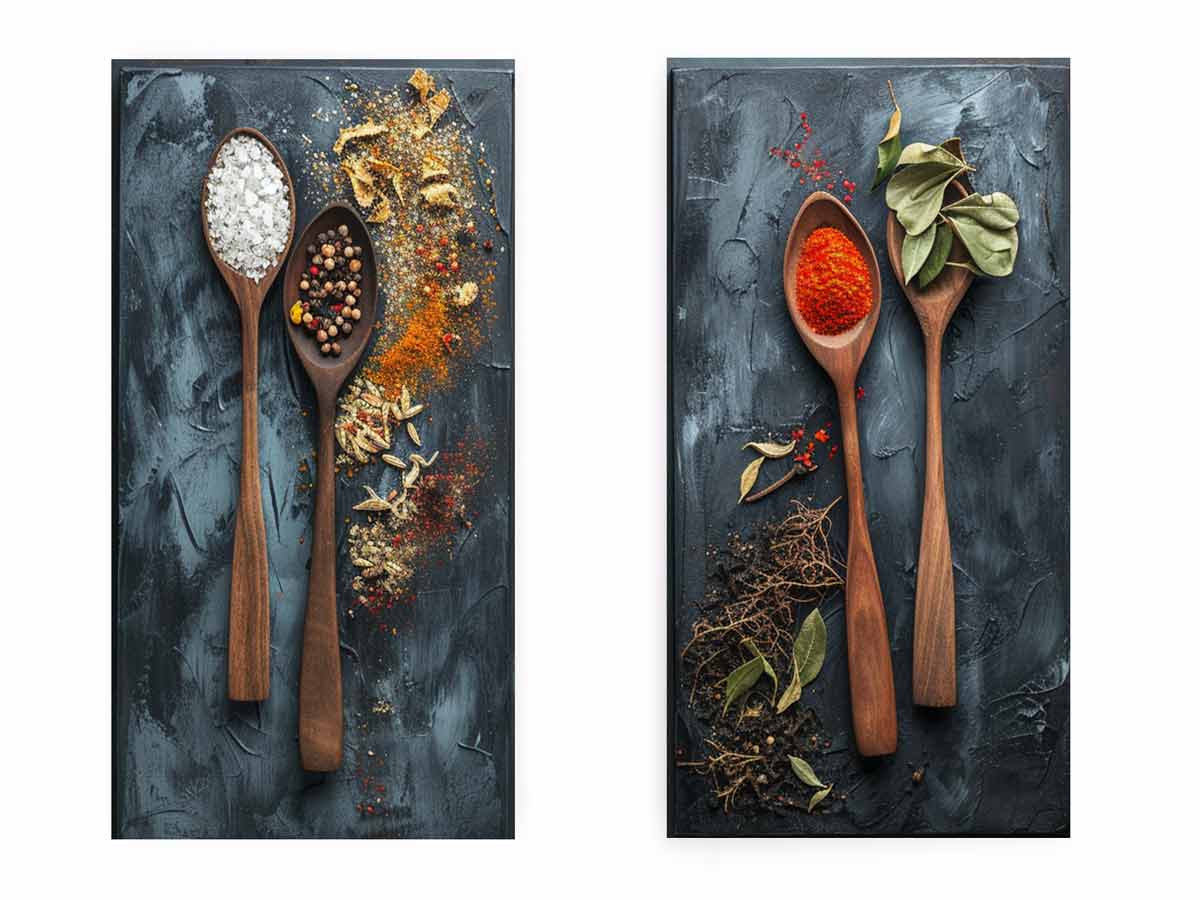 Herbs Spices Panel Art