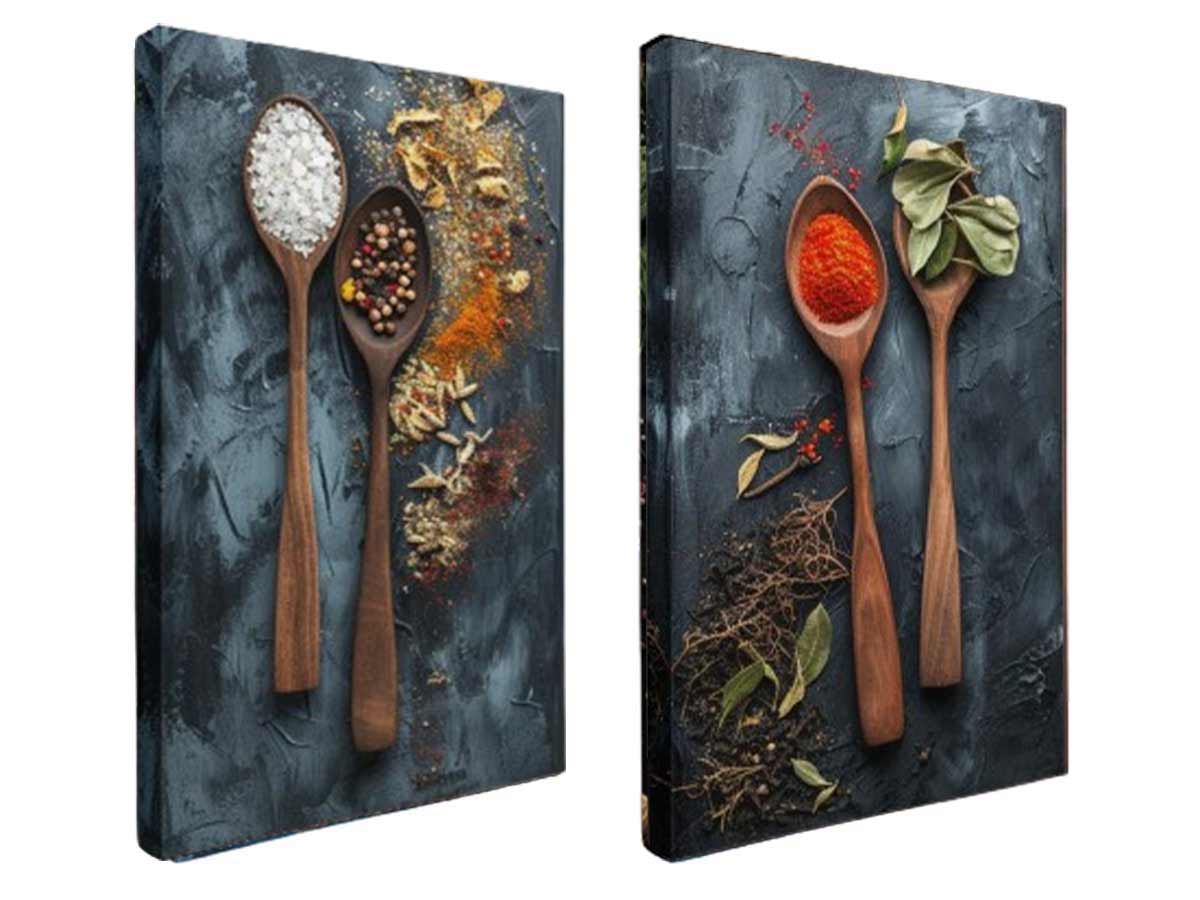 Herbs Spices Panel Art