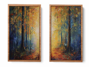 Forest  Panel Art set