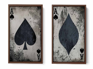 Poker Spade Panel Art