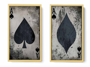 Poker Spade Panel Art