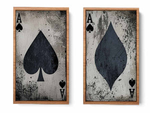 Poker Spade Panel Art