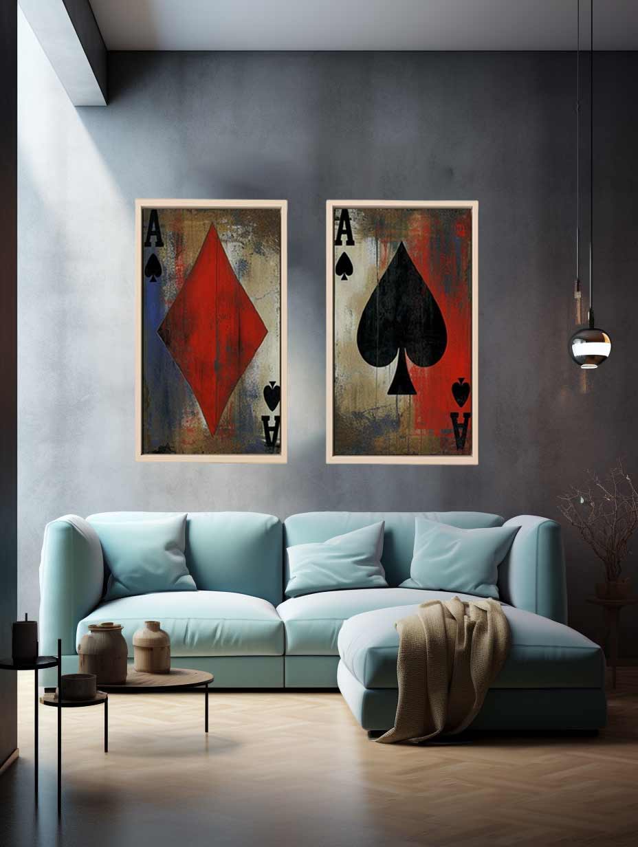 Poker Panel Art Set
